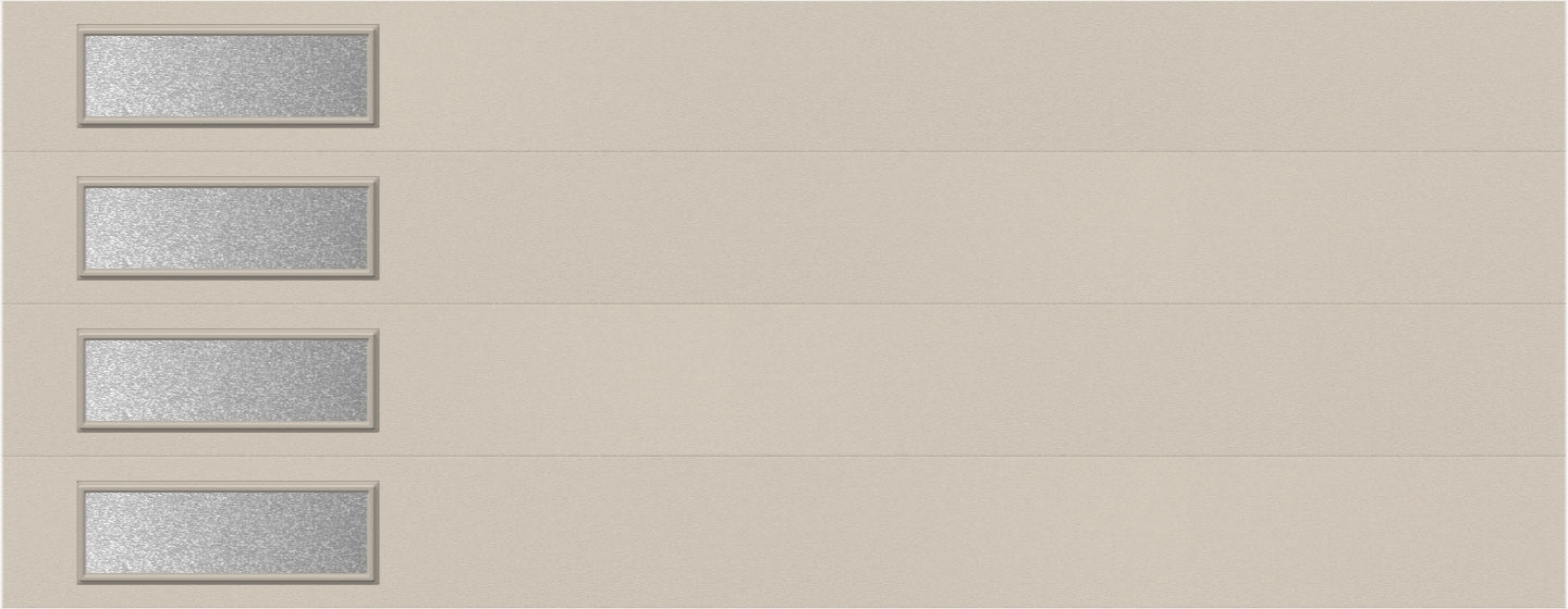 9'x7' Window - Skyflush Left - Almond - Obscure