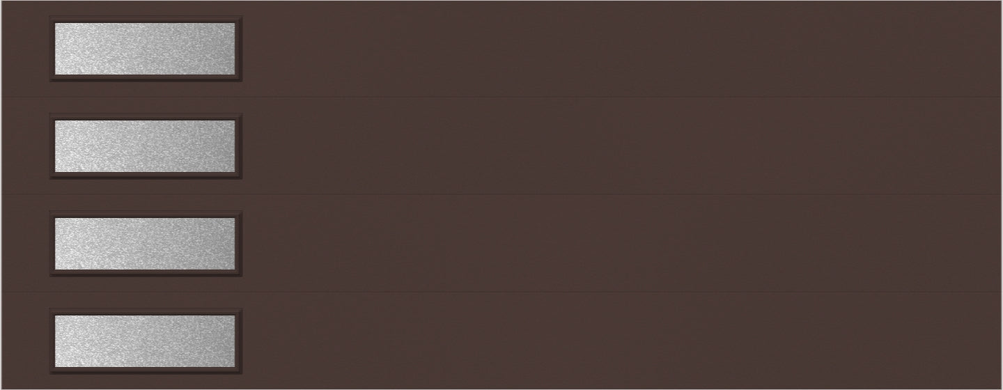 18'x7' Window - Skyflush Left  - Brown - Obscure 