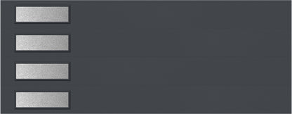 9'x7' Window - Skyflush Left   - Graphiete - Obscure