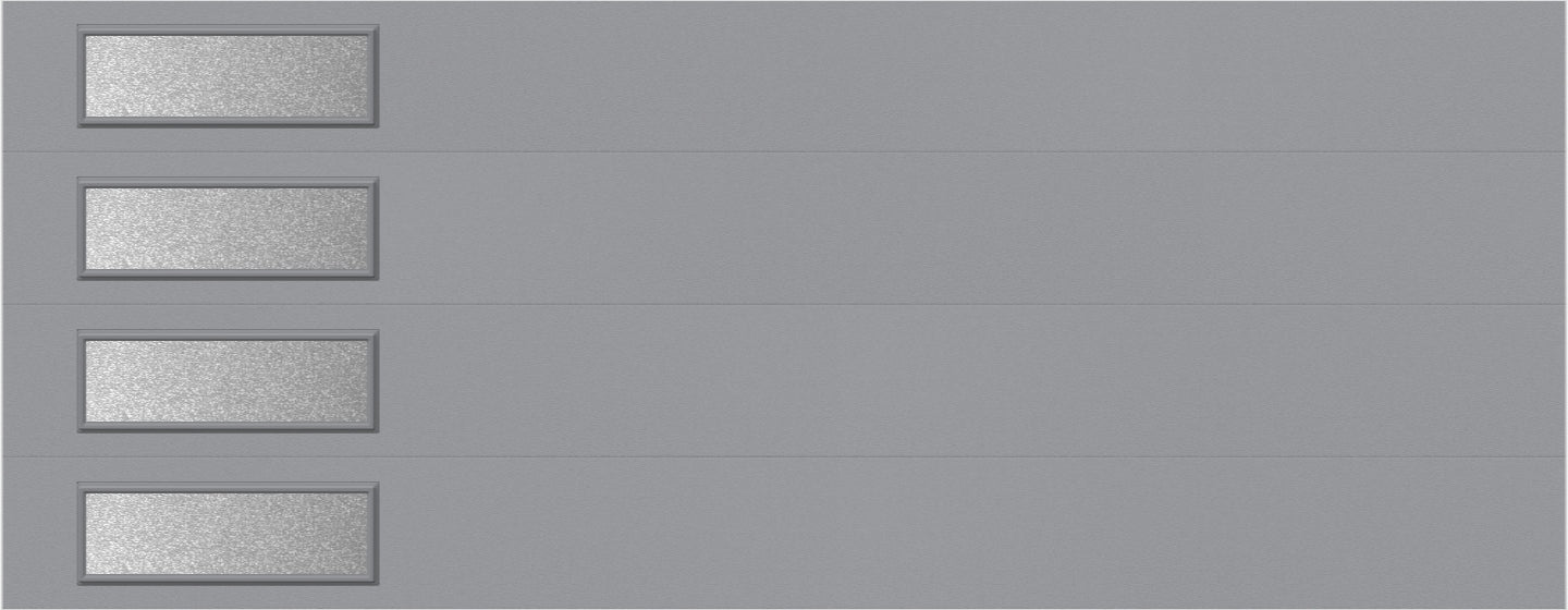 9'x7' Window - Skyflush Left  -  Gray - Obscure