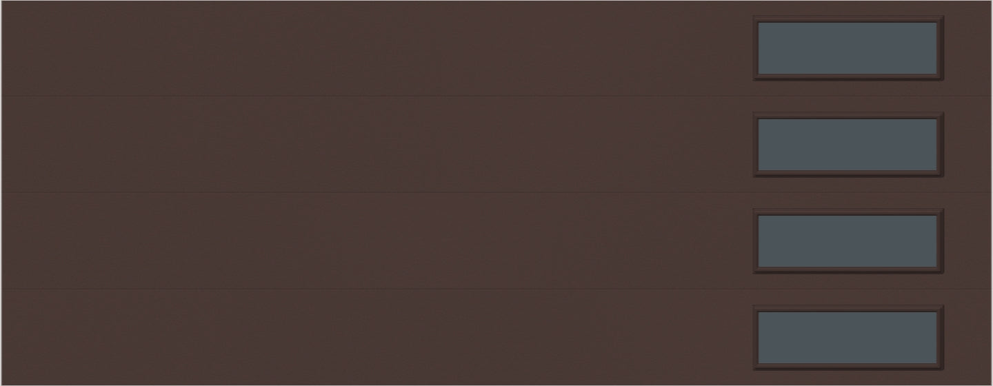 9'x7' Window - Skyflush Right  - Brown - Tinted 