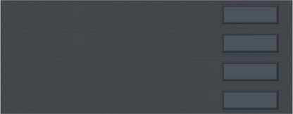 9'x7' Window - Skyflush Right  - Graphiete - Tinted 