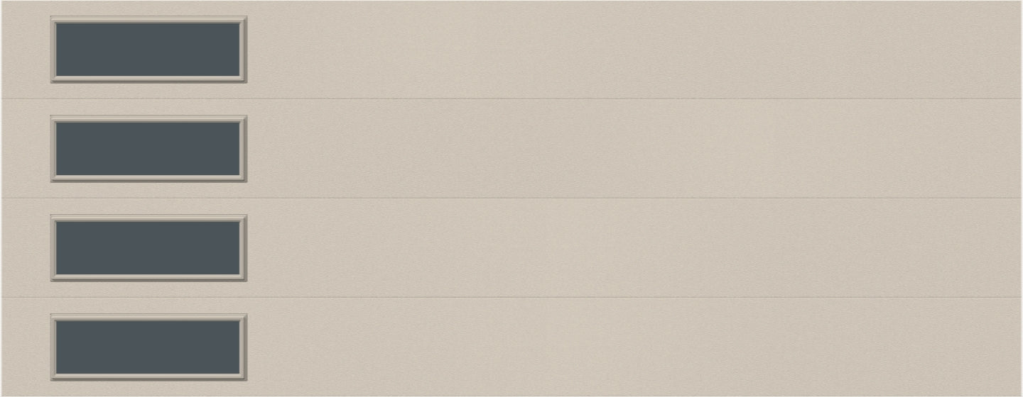 18'x7' Window - Skyflush Left  - Almond - Tinted 