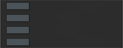 9'x7' Window - Skyflush Left - Black - Tinted 