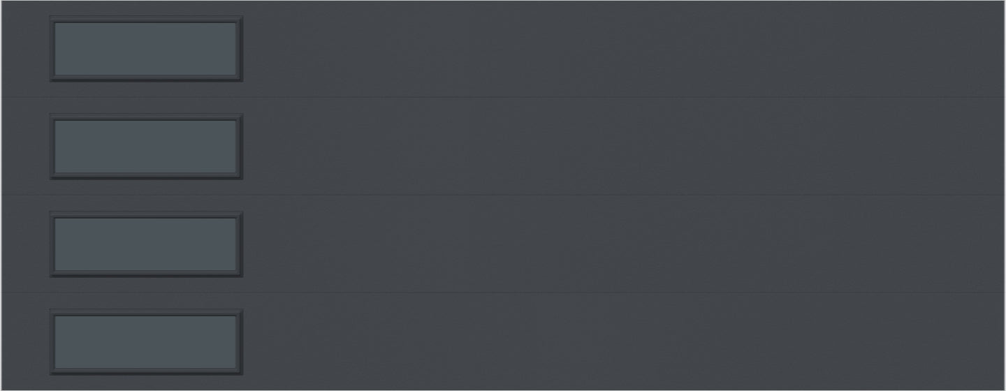 9'x7' Window - Skyflush Left  - Graphiete - Tinted 