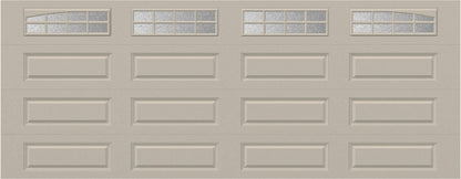 18x7 - Arched Stockton Long - ObscureWith glass Long - Almond