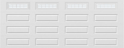 18x7 -  Cascade - Frosted  With glass Long - White