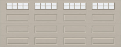 18x7 - Frosted - Long - Stockton With glass Long - Almond.