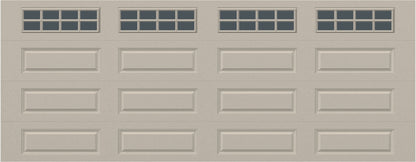 18x7 - Arched Stockbridge Long - Tinted With glass Long - Almond