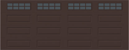 18x7 -  Tinted - Long Stockton With glass - Brown