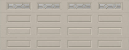 18x7 - Waterton Long 1 - Clear -  With glass Long - Almond