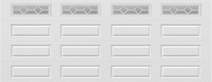 18x7 -  Waterton Long 1 - Clear - With glass Long - White