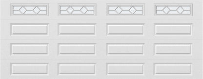 18x7 -  Waterton Long 1 - Frosted - With glass Long - White