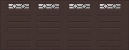 18x7 -  Waterton 1  - Obscure -  With glass Long - Brown