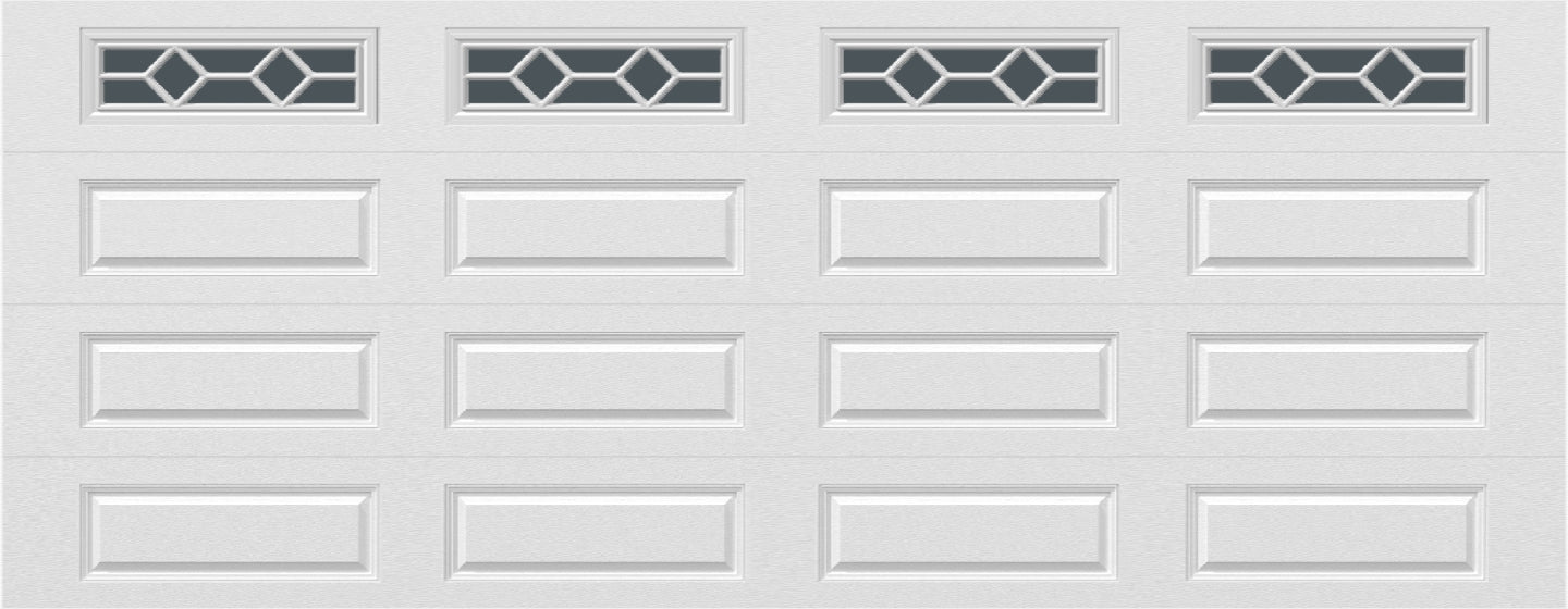 18x7 - Waterton Long 1 - Tinted - With glass Long - White