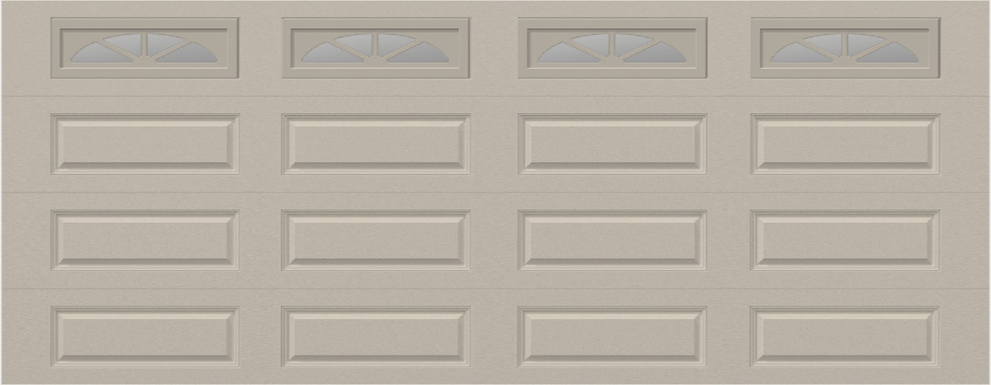 18x7 - Waterton Long 2  - Clear -  With glass Long - Almond