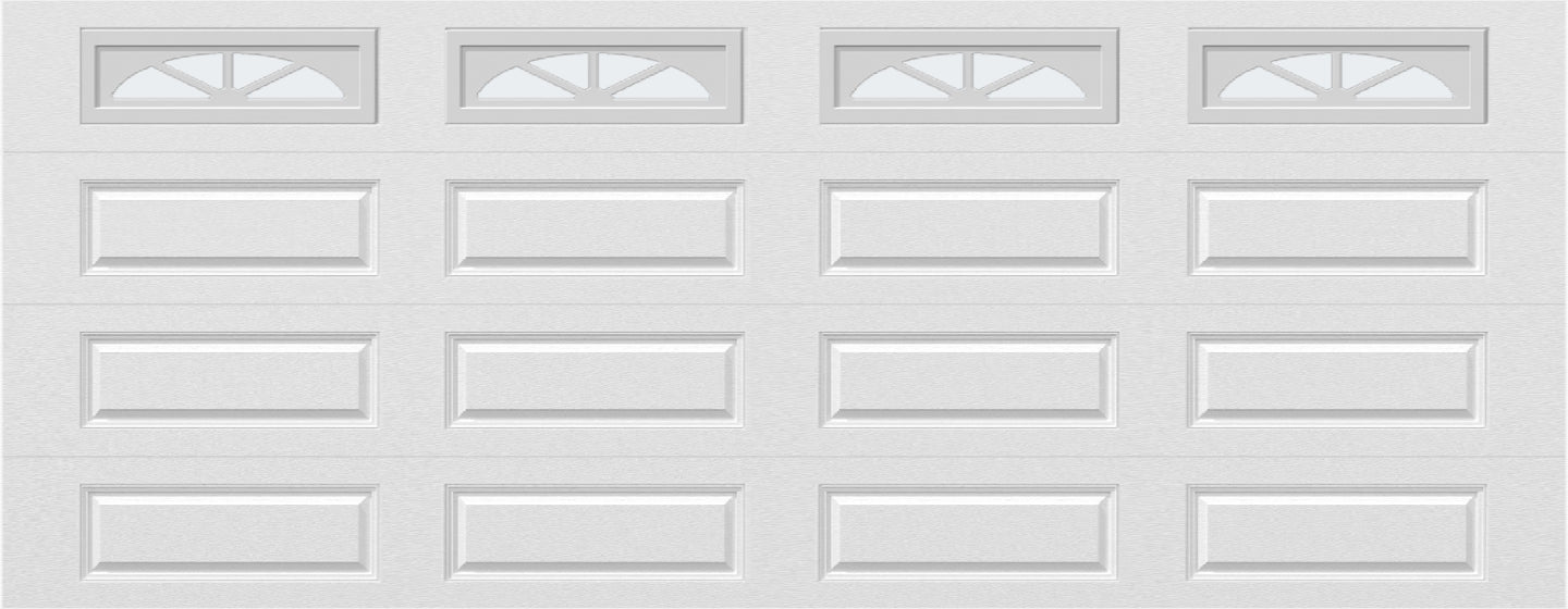 18x7 -  Waterton Long 2 - Frosted - With glass Long - White