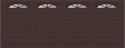 18x7 -  Waterton Long 2 - Obscure -  With glass Long - Brown.