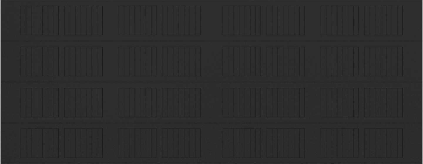 18x7 Short No Glass - Black