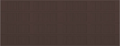 18x7 Short No Glass - Brown