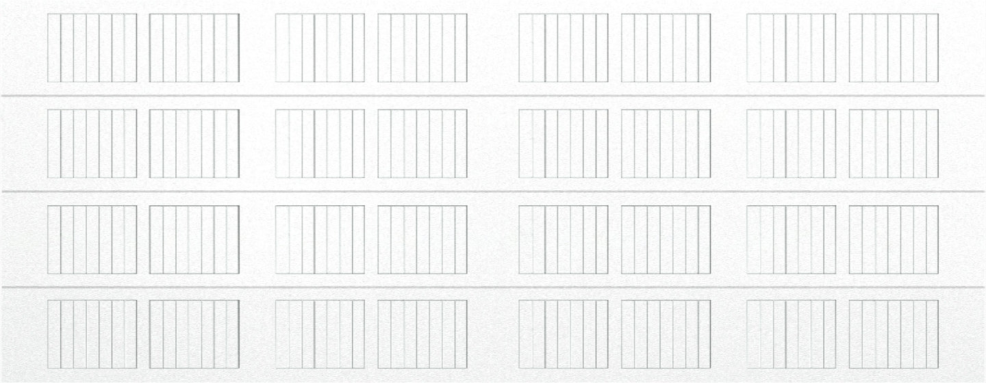 18x7 Short No Glass - White