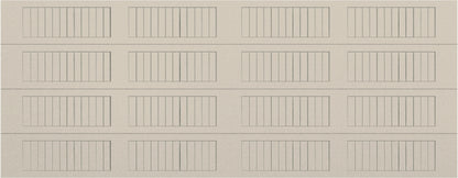 18x7 - No glass Long - Almond