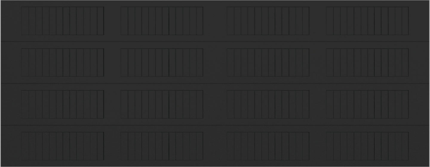 18x7 - No glass Long - Black