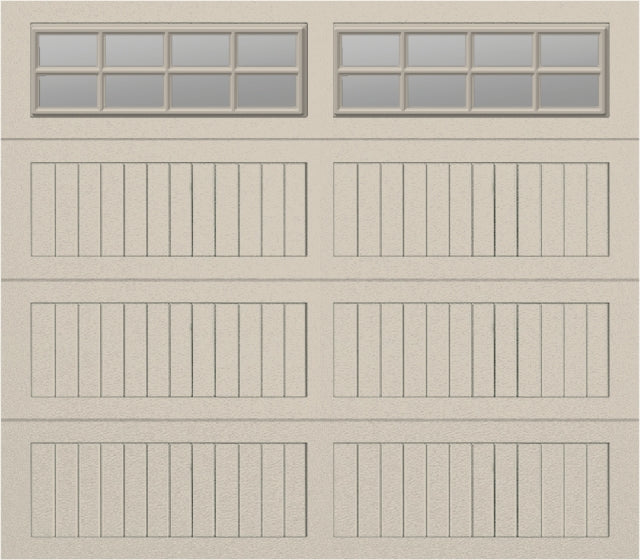 8x7 - Clear -  Stockton With glass Long Long - Almond