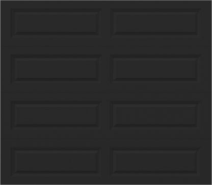 8x7 - No glass Long - Black