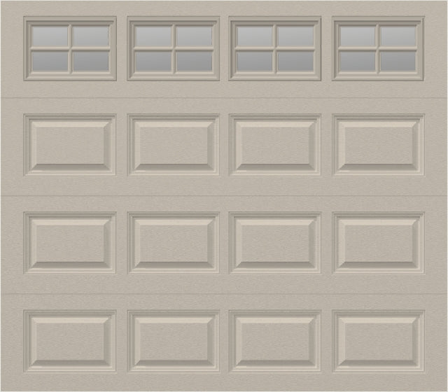 8x7 - Clear -  Stockton With glass - Almond.