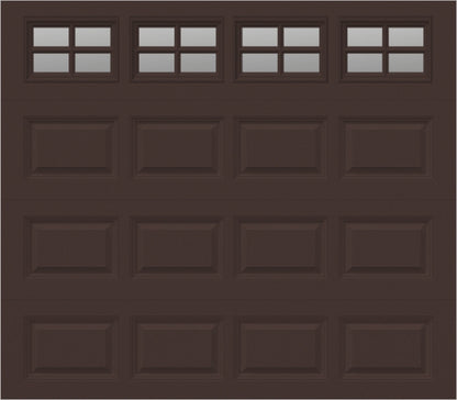 8x7 - Clear -  Stockton With glass - Brown.