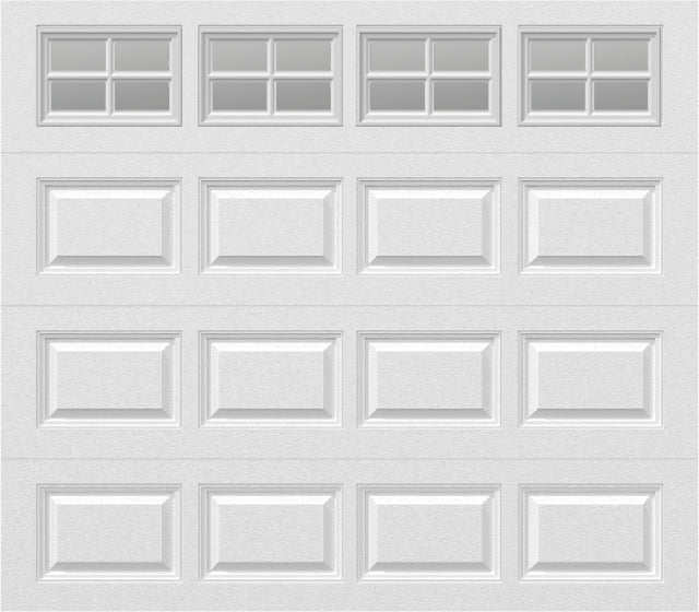 8x7 - Clear -  Stockton With glass - White