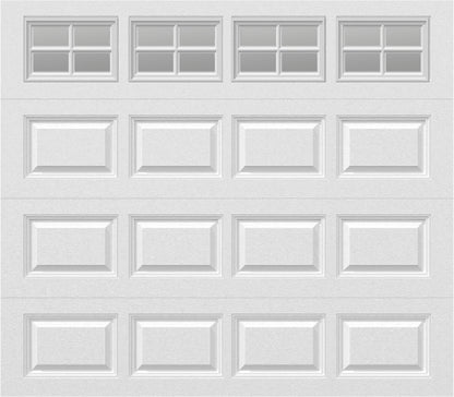 8x7 - Clear -  Stockton With glass - White