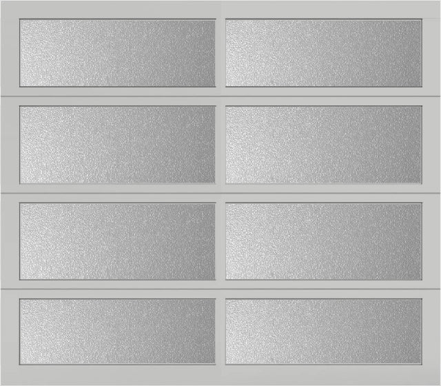 8'x7' Window - Aluminum - Clear - Obscure