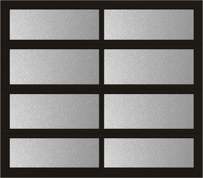 8'x7' Window - Aluminum - Dark Bronze - Obscure