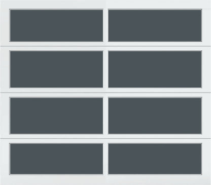 8'x7' Window - Aluminum - White - Tinted 