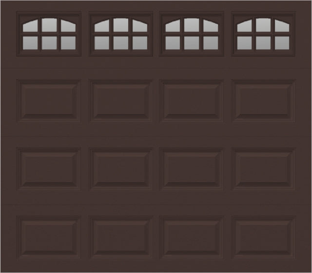 8x7 -  Cascade Short - Clear  With glass - Brown