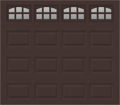 8x7 -  Cascade Short - Clear  With glass - Brown