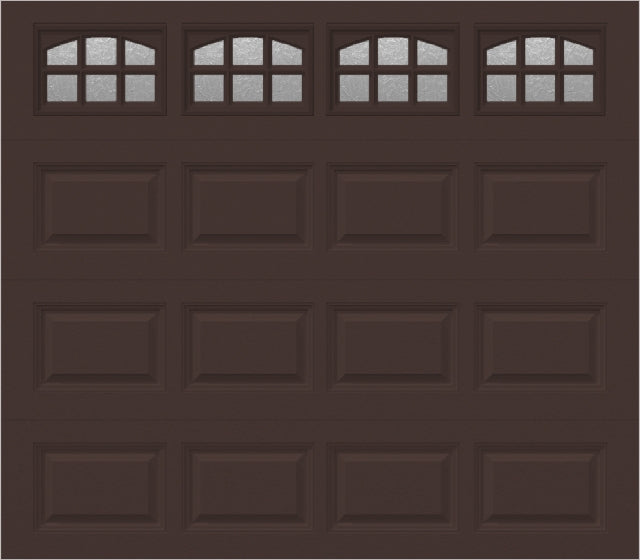 8x7 -  Cascade - Obscure With glass - Brown