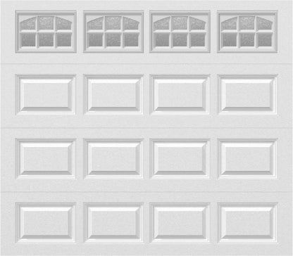 8x7 -  Cascade - Obscure With glass - White