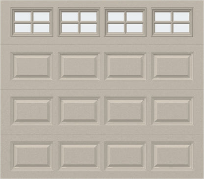 8x7 - Frosted -  Stockton With glass - Almond