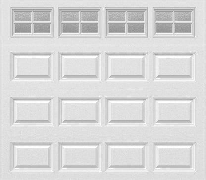 8x7 -  Obscure- Stockton With glass - White