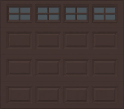 8x7 -  Tinted- Stockton With glass - Brown 