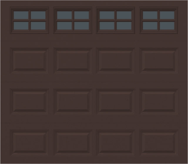 8x7 -  Tinted- Stockton With glass - Brown