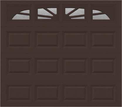 8x7 - Sunburst - Obscure - With glass Long - Brown