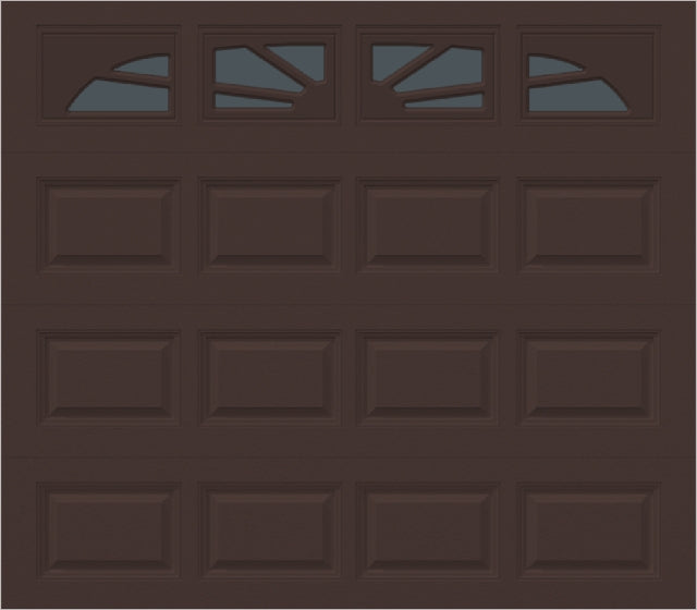 8x7 -  Sunburst - Tinted -  With glass Long - Brown