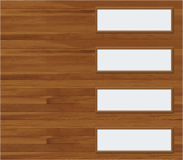 8x7 Window - Cedar Right - Frosted