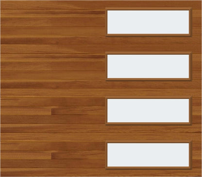 8x7 Window - Cedar Right - Frosted