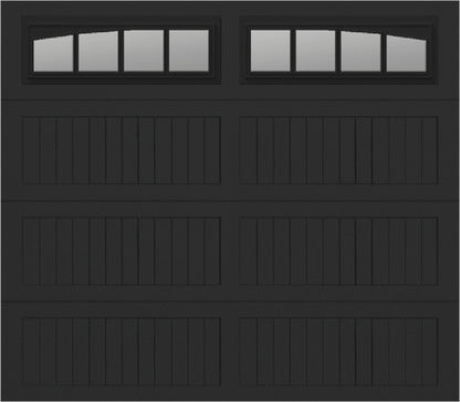 8x7 -  Long with glass Arched Stockbridge Long - Clear  With glass Long - Black