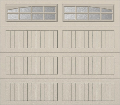 8x7 - Arched Stockton Long - ObscureWith glass Long - Almond